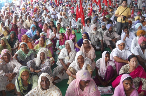 Left Parties Convention at Barnala